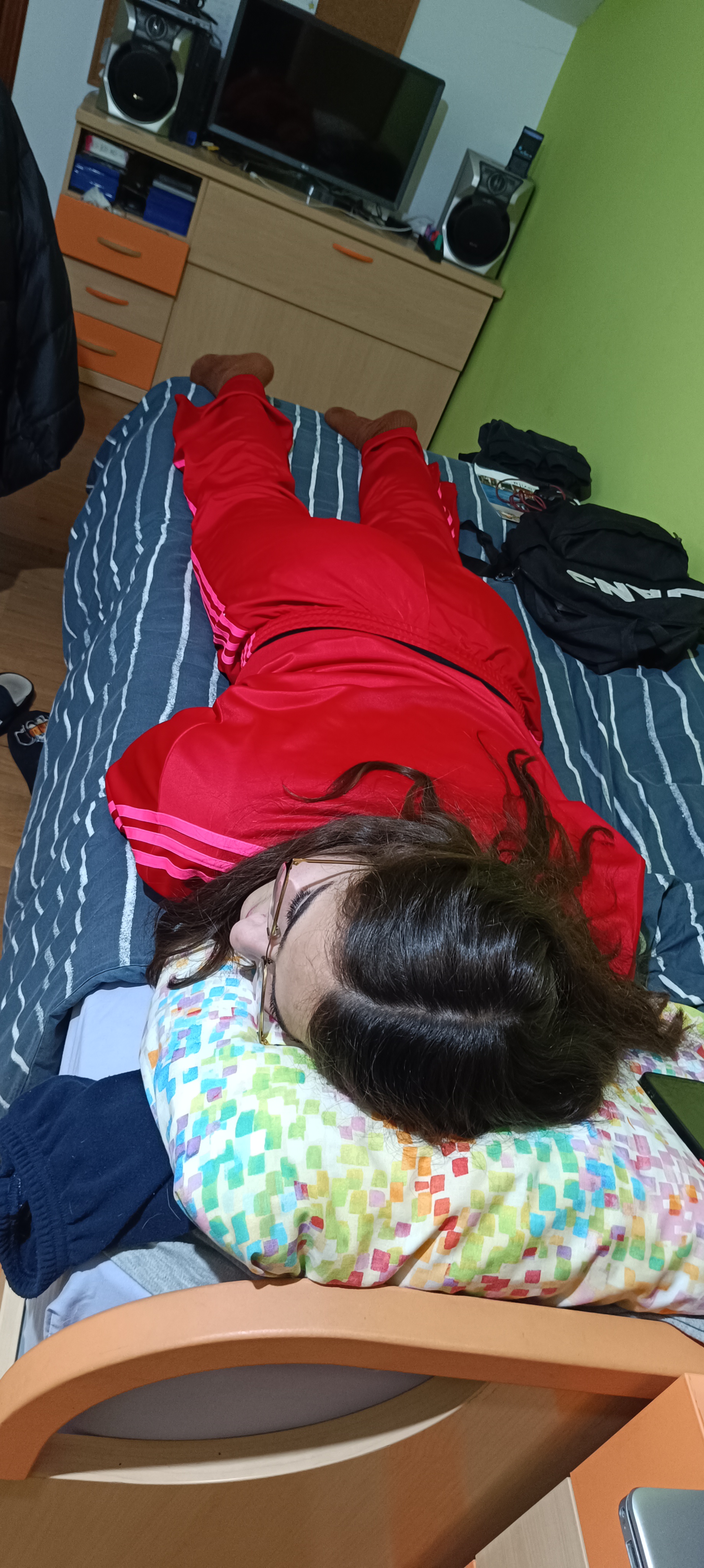 Novia descansando